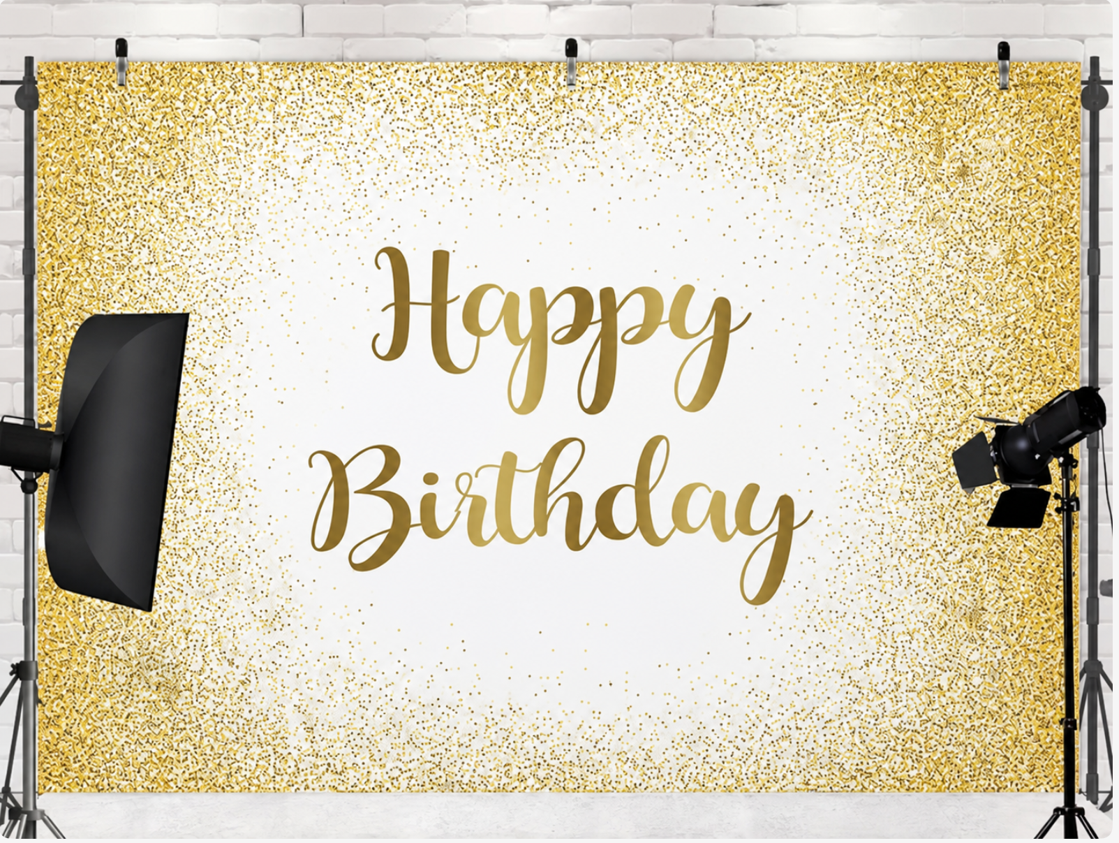 happy birthday gold